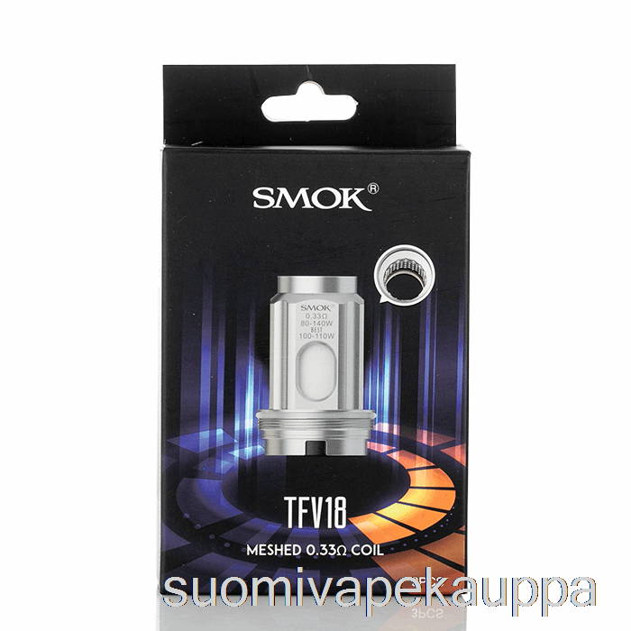 Vape Suomi Smok Tfv18 Vaihtokelat 0.33ohm Single Mesh Kelat